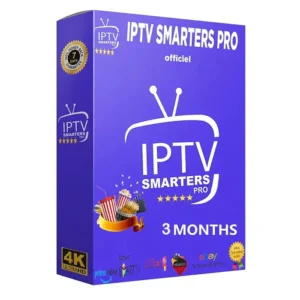 أفضل اشتراك سمارترز برو  Iptv Smarters لمدة3 أشهر + خدمة ما بعد البيع لمدة 3 أشهر